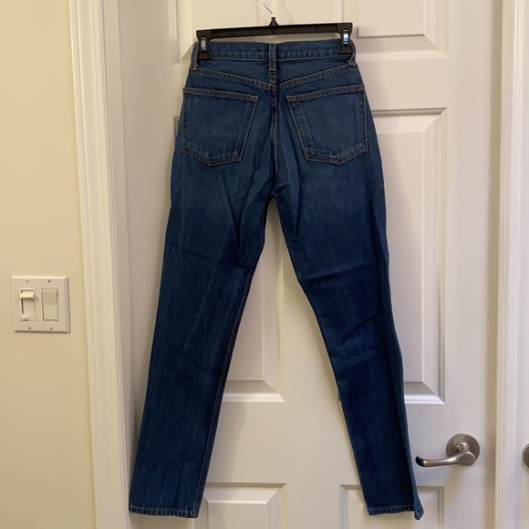 Reformation Julia high cigarette Jean, size 24 - Picture 3 of 5